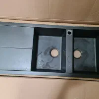 سینک ظرفشویی ونسی دو لگنه کارکرده سالم