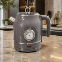 کتری برقی مشکی و طوسی