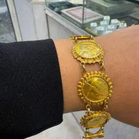دستبند سکه ای طلا اقساطی