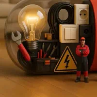 برقکار برقکش حرفه ای ساختمانی ویلا تجاری اداری