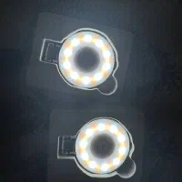 نور ثابت حرفه‌ای موبایل دوربین رینگ لایت موبایل