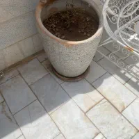 گلدان سفالی بزرگ سه عدد