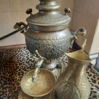 چراغ سه فیتیله ی قدیمی