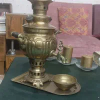 سماور ذغالی برنجی