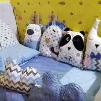 رو تختی نوزادی تا 6 سالگی گارددار عروسکی 12 تکه