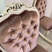 مبل ۹ نفره غذاخوری ۶ تمام چوب راش