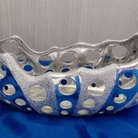 ظرف دکوری سیلور
