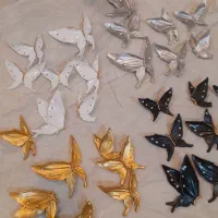 پروانه های هفت تایی دیوار کوب اک