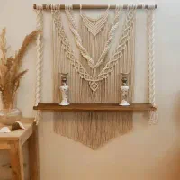 فروش شلف مکرومه دستباف سفارشی