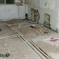 تاسیسات ساختمان‌ لوله کشی ،موتورخانه،پمپ ، منبع آب