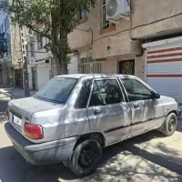 پراید نقره ای ۸۸ دوگانه
