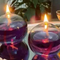 شمع پیرکس حبابی