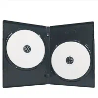 قاب کریستالی مشکی cd dvd