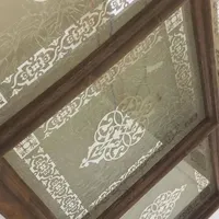 سندبلاست روی شیشه وآینه زیباترین طرح‌ها