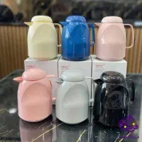 فلاسک ۲۵۰ سی سی شیشه صورتی