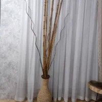گلدان و بامبو