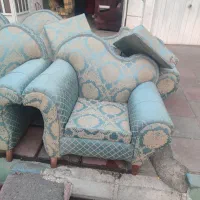 مبل طرح لبخند کامل سالم