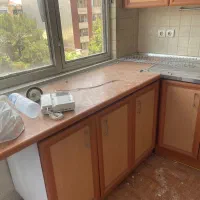 کابینت دست دو با سینک گاز ۵ شعله وهود