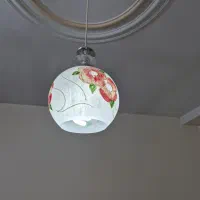 لوستر گلدار