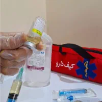 سرم تراپی ،سونداژ ،بخیه ،پانسمان