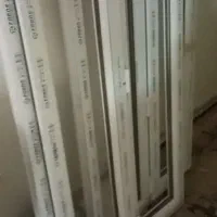 پنجره دو جداره pvc پی وی سی ۲ عدد۸۰×۱۴۰