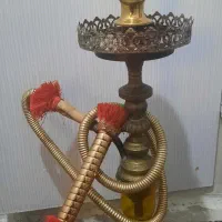 قلیان دو سیب برنجی اصل