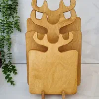 تخته سرو گوزنی چوبی