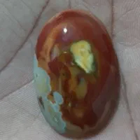 انگشتر سنگ مصور چهره انسان