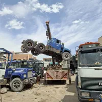 اسقاط کشنده سنگین ماک بنز ایویکو مایلر اینترناش