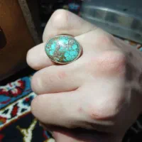 انگشتر نقره فیروزه نیشابور