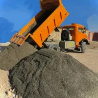 حمل بار مصالح ساختمانی سنگ پی،شن وماسه وغیره