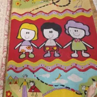 فرش اتاق کودک طرح نمو در ابعاد۱/۵در۲/۲۰