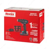 دریل شارژی رونیکس 20 ولت 8900 با کیف برزنتی