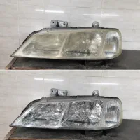 شفاف سازی چراغ خودرو