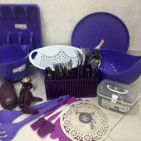 ظروف پلاستیکی آشپزخانه در حد نو ترکیه ای