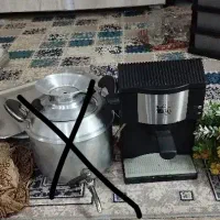 کتری قهوه ساز رومیزی نالی سینی