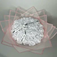 باکس و دسته گل روبانی