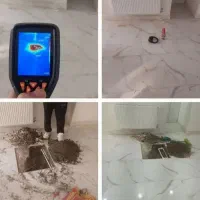 نشت یابی بادستگاهای نقطه زن تصویری نشت آب کل کرج
