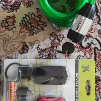 چراغ و قفل دوچرخه