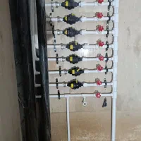 تشخیص نم با دستگاه و لوله کشی آب و شوفاژ و گاز