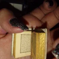 کتاب قرآن کوچک  یک سانت