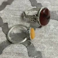 انگشتر نقره زنجیر نقره