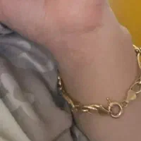 طلا دستبن سوزونده شده