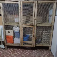قفس چوبی دو طبقه