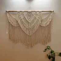 فروش دیوارکوب مکرومه سفارشی ابعاد بزرگ