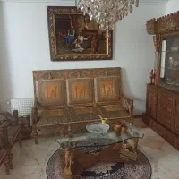 مبل استیل 7 نفره و نهارخوری ۱۰ نفره