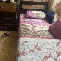 رو تختی تک‌نفره و تشک دو نفره