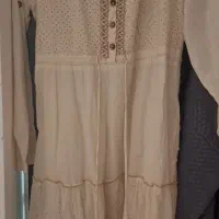 لباس پارچه ترک و سوزن دوزی نو