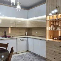 انزو کابینت دو رنگ