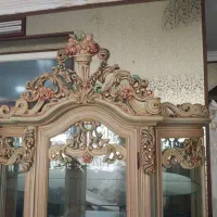بوفه منبت کاری ویترین کمد بسیار شیک